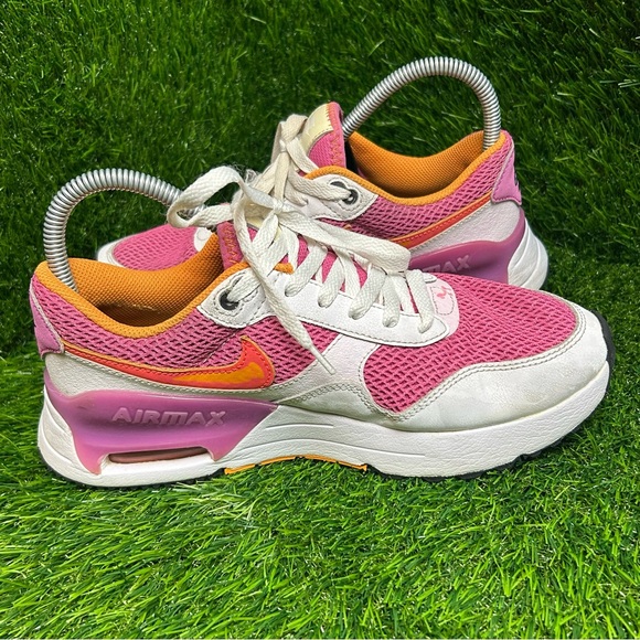 Nike Pink and White Air Max Sneakers - Picture 5 of 9